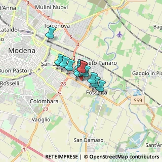 Mappa Via dei Vitali, 41122 Modena MO, Italia (0.78385)