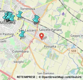 Mappa Via dei Vitali, 41122 Modena MO, Italia (3.17308)
