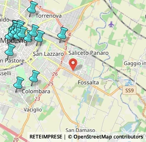 Mappa Via dei Vitali, 41122 Modena MO, Italia (3.24059)