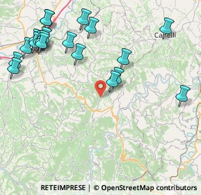 Mappa SS 592, 12050 Rocchetta Belbo CN (10.626)