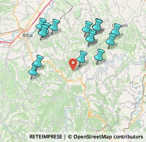 Mappa SS 592, 12050 Rocchetta Belbo CN (8.048)