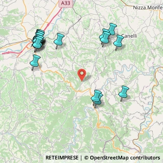 Mappa Strada Statale, 12050 Rocchetta Belbo CN, Italia (10.596)