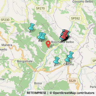 Mappa Strada Statale, 12050 Rocchetta Belbo CN, Italia (1.53261)