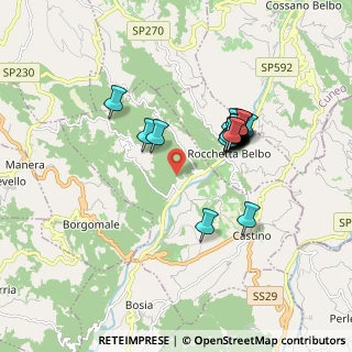 Mappa Strada Statale, 12050 Rocchetta Belbo CN, Italia (1.50455)
