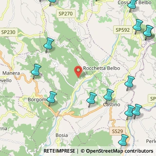 Mappa Strada Statale, 12050 Rocchetta Belbo CN, Italia (3.53625)