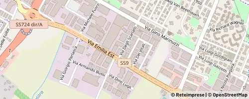 Mappa Módena