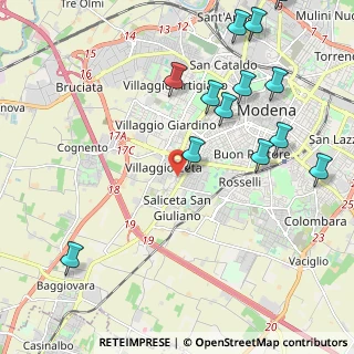Mappa Via Gregorio Mendel, 41126 Modena MO, Italia (2.63308)