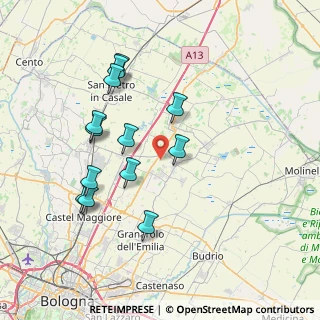 Mappa Via Canaletto, 40051 Malalbergo BO, Italia (7.49)