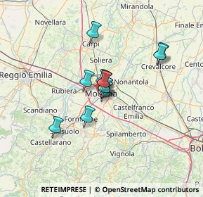 Mappa Strada delle Morane, 41125 Modena MO, Italia (8.41167)