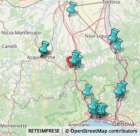 Mappa Ovada FS, 15076 Ovada AL, Italia (18.696)
