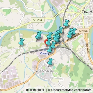 Mappa Viale Stazione Centrale, 15076 Ovada AL, Italia (0.3425)