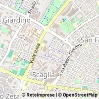 Karte Modena