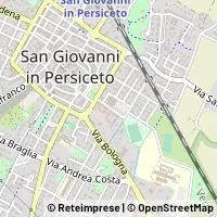 Kaart San Giovanni in Persiceto