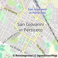 Карта San Giovanni in Persiceto