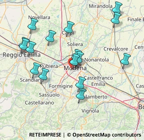 Mappa Via del Guercino, 41124 Modena MO, Italia (16.1775)