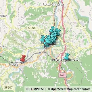 Mappa Via Stazione, 15076 Silvano d'Orba AL, Italia (0.7955)
