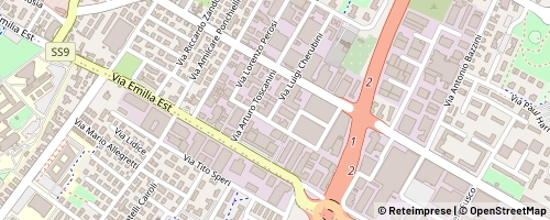 Mappa Modena