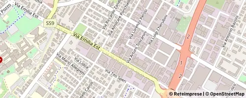 Mappa Modena
