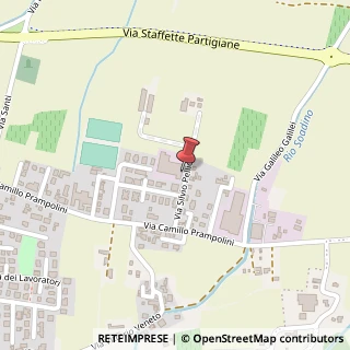 Mappa Via Silvio Pellico, 5-8, 42020 Quattro Castella, Reggio nell'Emilia (Emilia Romagna)