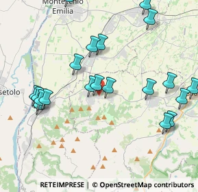 Mappa Via Silvio Pellico, 42020 Quattro Castella RE, Italia (4.6)