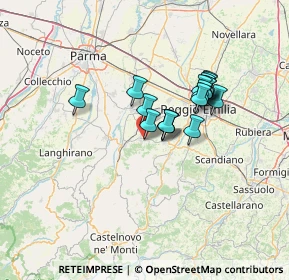 Mappa Via Silvio Pellico, 42020 Quattro Castella RE, Italia (10.27235)