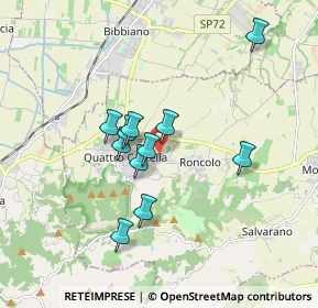 Mappa Via Silvio Pellico, 42020 Quattro Castella RE, Italia (1.43727)