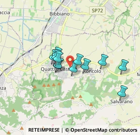 Mappa Via Battisti, 42020 Quattro Castella RE, Italia (1.25417)