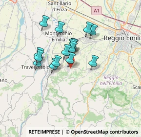 Mappa Via Battisti, 42020 Quattro Castella RE, Italia (5.295)