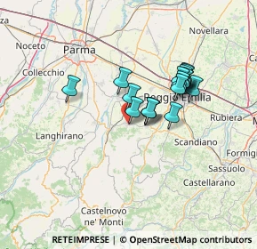 Mappa Via Battisti, 42020 Quattro Castella RE, Italia (10.42588)