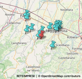 Mappa Via Battisti, 42020 Quattro Castella RE, Italia (11.21067)