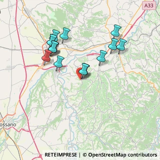 Mappa Via Fontane, 12064 La Morra CN, Italia (7.40667)