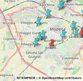 Mappa Via Augusto Baracchi, 41124 Modena MO, Italia (2.65941)