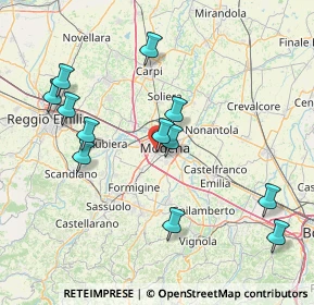 Mappa Via Augusto Baracchi, 41124 Modena MO, Italia (16.2575)