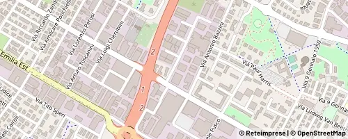 Mappa Modena