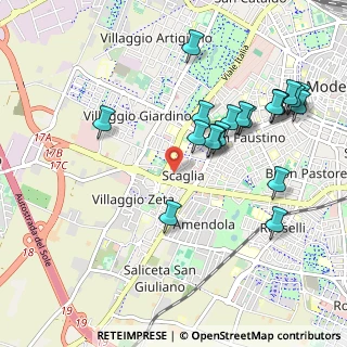 Mappa Str. Scaglia Est, 41126 Modena MO, Italia (1.079)