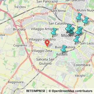 Mappa Str. Scaglia Est, 41126 Modena MO, Italia (2.52545)