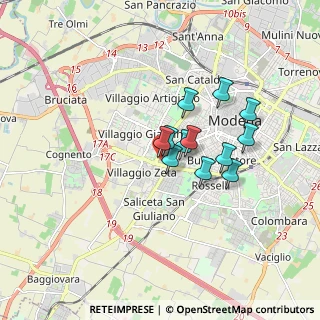 Mappa Str. Scaglia Est, 41126 Modena MO, Italia (1.23917)