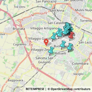 Mappa Str. Scaglia Est, 41126 Modena MO, Italia (1.9465)