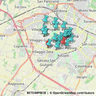 Mappa Str. Scaglia Est, 41126 Modena MO, Italia (1.3855)