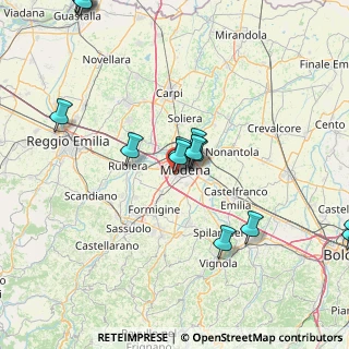 Mappa Via Scaglia Est, 41126 Modena MO, Italia (22.85353)