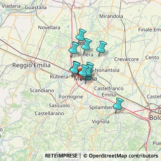 Mappa Str. Scaglia Est, 41126 Modena MO, Italia (7.82909)