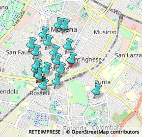 Mappa Via Giuseppe Baraldi, 41124 Modena MO, Italia (0.858)