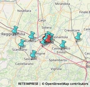 Mappa Via Ippolito Nievo, 41124 Modena MO, Italia (9.19)