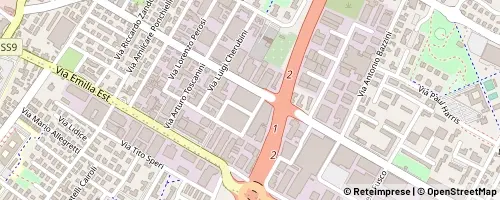 Mappa Modena