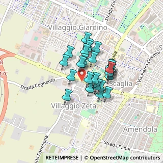 Mappa Via Carlo Linneo, 41126 Modena MO, Italia (0.28571)