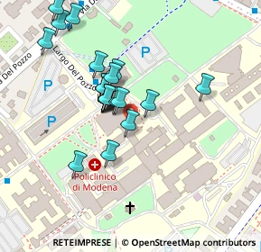 Mappa Largo del Pozzo, 41125 Modena MO, Italia (0.1)