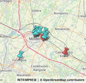 Mappa Via Luigi Cherubini, 41122 Modena MO, Italia (4.00727)