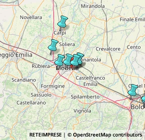 Mappa Via Luigi Cherubini, 41122 Modena MO, Italia (17.9075)