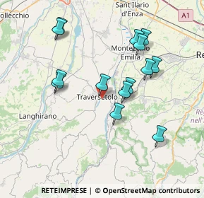 Mappa Str. Nuova, 43029 Traversetolo PR, Italia (7.29357)