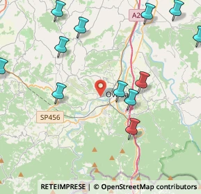 Mappa Strada Grillano, 15076 Ovada AL, Italia (5.66143)